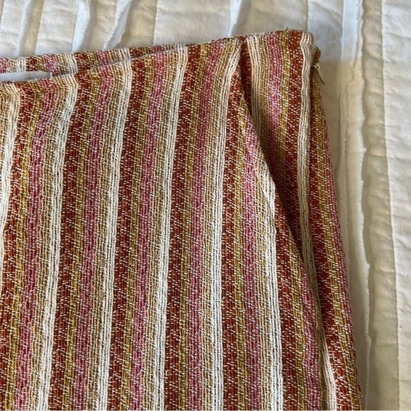 2/$30 THML boho fringe striped tulum shorts. SZ M - Picture 3 of 16